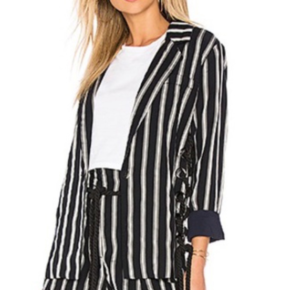 House of Harlow 1960 Revolve Striped Blazer